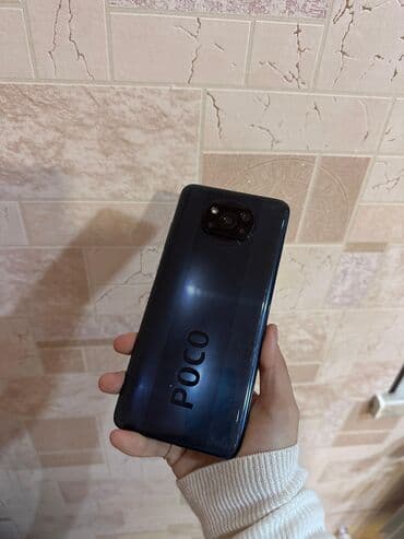 ikinci el poco x3: Poco X3, 128 GB, rəng - Qara, Sensor — 2