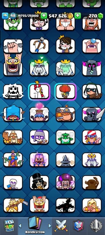 Elektronika: Clash Royale hesabı satılır. Klan da hesabla birlikde verilir görüş — 6