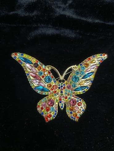 broskalar: Məhsul: Kəpənək formalı bəzək sancaqları (broşlar) Təsvir: - Klassik — 3