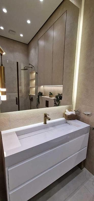 icare obyek: İcarəyə verilir 3 otaqlı yeni tikili 110 m², Ağ şəhər q. Kateqoriya — 5