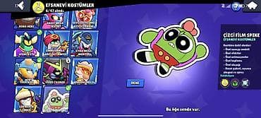 Brawl Stars hesabı - Kupa: 31.208 (ən yüksək 31.249), Kupa Yolu — 7