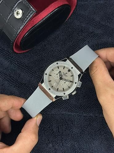 Yeni, Qol saatı, Hublot, rəng - Boz — 7
