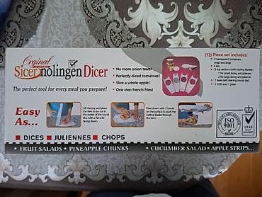 servant qablari: Universal tərəvəzdoğrayan Nicer Dicer Mətbəx üçün çoxfunksiyalı — 6