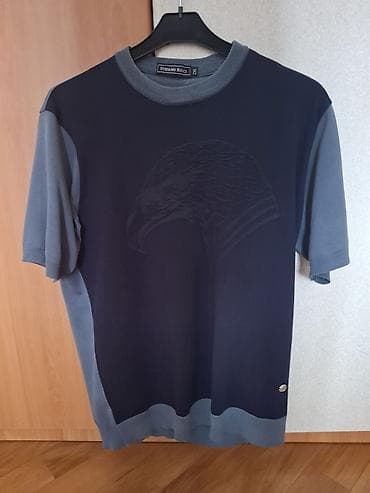 Futbolka, Stefano Ricci, 2XL, rəng - Göy