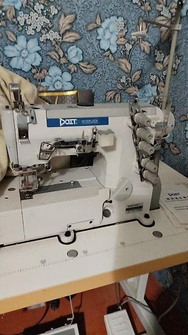 Tikiş maşınları: Sənaye tipli DOIT Interlock tikiş maşını - Model: DOIT Interlock — 1