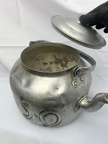 çaydan: İşlənmiş, rəng - Gümüşü, Çaydan, Alüminium, 2,5 bucket volume l — 3