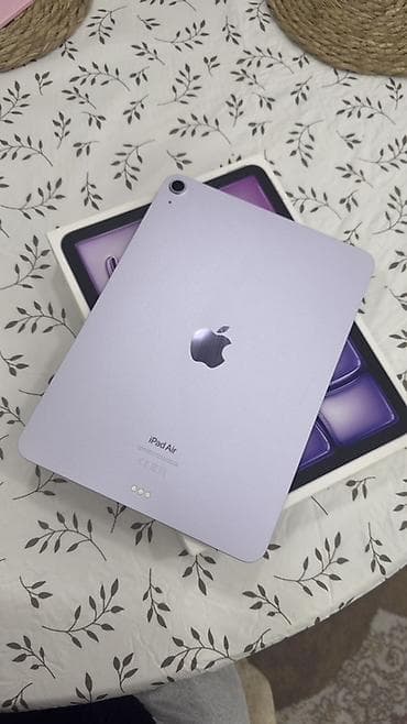 ipad 10 5: Apple iPad Air 11– inch (M2) bənövşəyi rəng - 10.9" Liquid Retina — 2