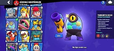 lom qızıl satışı: Brawl Stars hesabı - Kupa: 34 199 (Kupa Yolu II nişanı görünür) - — 4
