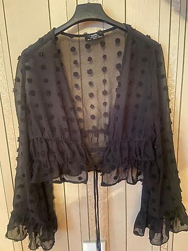 Qadın geyimləri: Bershka bluz/top - Brend: Bershka - Mənşə: Made in Morocco - Ölçü — 2