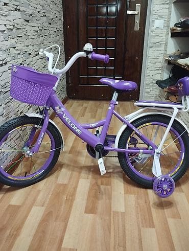velesiped: Uşaq velosipedi – Velone, bənövşəyi rəng - 16 ölçüsü. 140 alınıb — 4