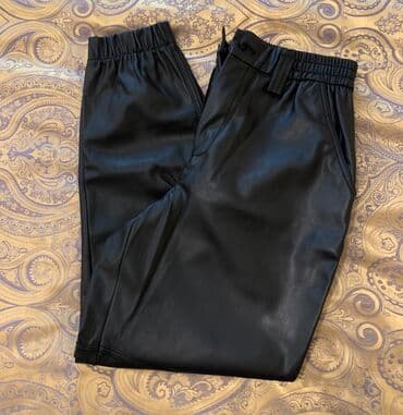 Şalvar, Bershka, M, rəng - Qara