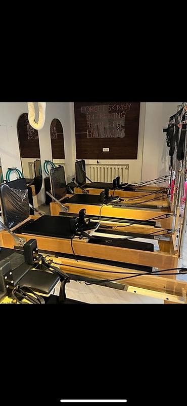 trenajor zal: Pilates Reformer aparatı – Cadillac qülləsi ilə Məhsulun təsviri: - — 2