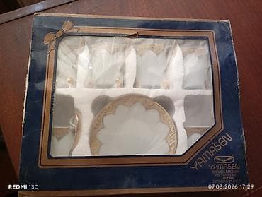 coca cola: Çay dəsti, rəng - Ağ, Farfor, 6 nəfərlik, Yaponiya — 2