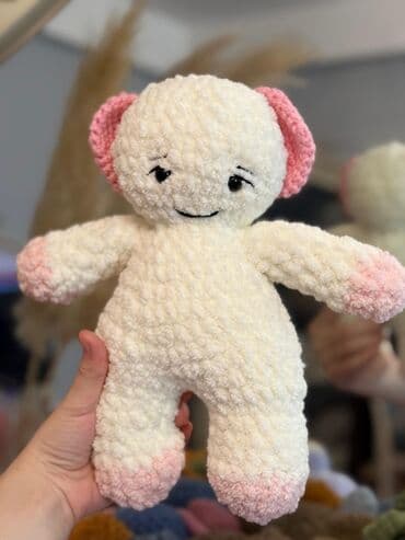 toxunma uzun jaketler: Yumuşaq toxumalı plyuş ayıcık oyuncaqları - Material: hiper-yumşaq — 3