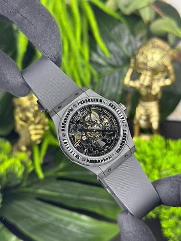 rus saati: Yeni, Qol saatı, Hublot, rəng - Qara — 9