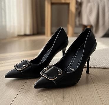 tufliler: Rəng - Qara Tuflilər, Ölçü: 37, Qız üçün — 1