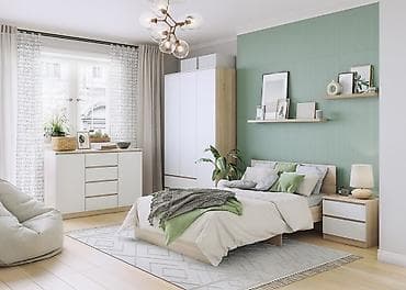 İkinəfərlik çarpayı, Dolab, 2 tumba, Termo, Türkiyə, Yeni