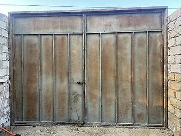 tonqal satisi: İşlənmiş Dəmir Həyət darvazası, Yana açılan, 4 m, Mexaniki, Qapı ilə, Kredit yoxdur, Ünvandan götürmə, Rayonlara çatdırılma, Ödənişli çatdırılma — 5