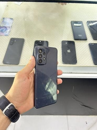 Техника и электроника: Samsung Galaxy A23, 64 ГБ, цвет - Голубой, Две SIM карты — 1