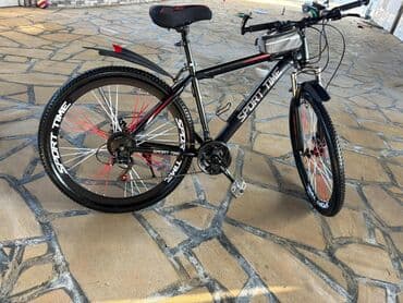 Sport Time dağ velosipedi Xüsusiyyətlər: - Geniş protektorlu, dişli