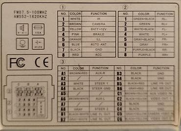 Avtomobil multimedia/naviqasiya başlığı - Ön paneldə 7 düymə yaxın