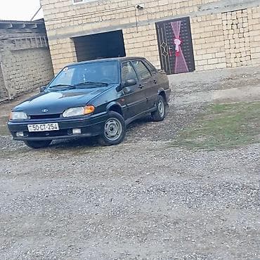 takar: Lada Samara (VAZ-2115) sedan - Kuzov: 4 qapılı sedan, qara rəng - — 4
