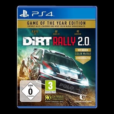 oyun rol seti: Ps4 üçün dirt rally 2 oyun diski. Tam yeni, original bağlamada — 1