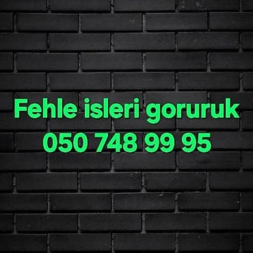 sirket fehle: Fehle isleri goruruk. 2 neferik.ise baxib razilasib isleyirik.Xirda — 1