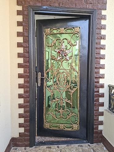 darvaza qapilari: Metaldan giriş qapıları – müxtəlif modellər - Material: möhkəm — 4