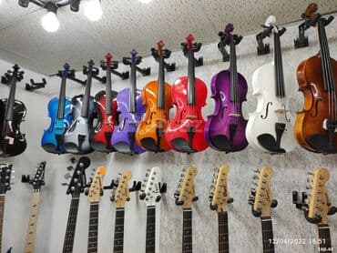 Musiqi alətləri: Skripka Skripka ve Skripkalara Böyük endirim kampaniyası davam edir — 15