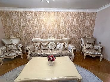 İşlənmiş, Klassik divan, 2 kreslo