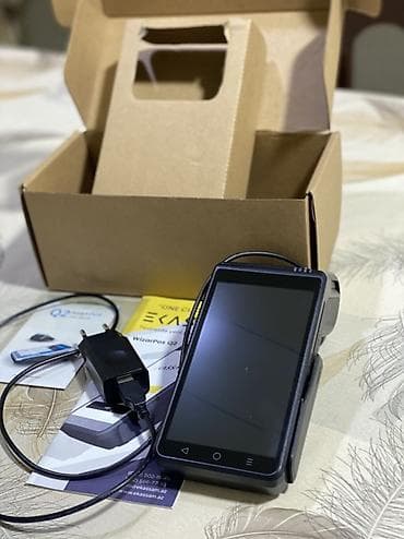 Оборудование для мойки: WizarPOS Q2 – smart POS terminal Xüsusiyyətlər: - Android əsaslı — 3