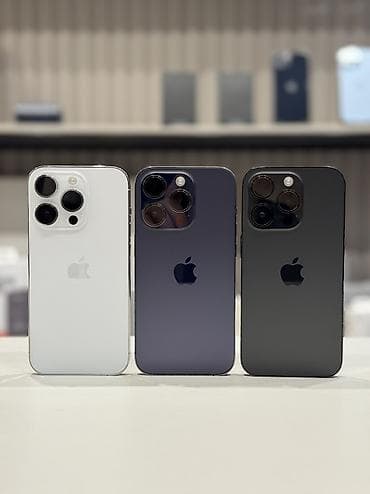 iphone 8pulus: IPhone 14 Pro, 128 GB, Matte Silver, Zəmanət, Barmaq izi, Simsiz şarj — 1