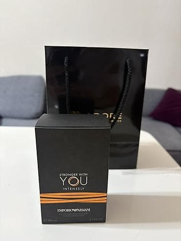 dux: Emporio Armani Stronger With You Intensely – kişi üçün eau de parfum — 1