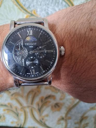 orıent saat: Qol saatı, Tissot, rəng - Qara — 3