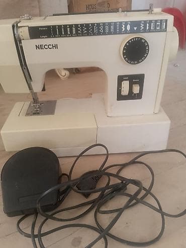 NECCHI elektrik tikiş maşını - Marka/model: NECCHI (mekanik/elektrik