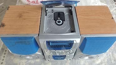 mini xaladennik: Super Sunny SS-28K ev audiosistemi - 3 hissəli mini mərkəz: iki taxta — 6