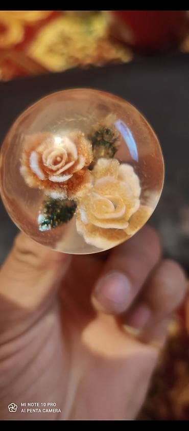 Şin və təkərlər: Akril/qatrandan hazırlanmış dekorativ sürət qolu topuzu - Şəffaf — 2