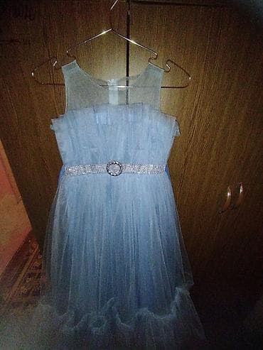 toy donlari 2024: İlk növbədə qeyd edək ki, paltar 1 dəfəgeyinili. Mavi rəngdə şifon/til — 7