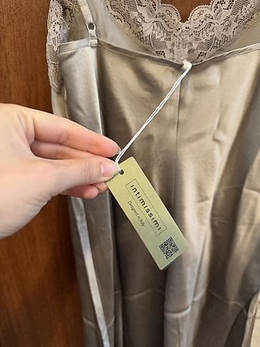 Intimissimi atlas kombinezon (slip) 100% silk yeni kolleksiya istifadə — 4