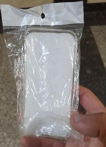 Gəncədə Təzə Yeni iPhone 5 S Şəffaf Silikon Kabrosu Telefon Qabı