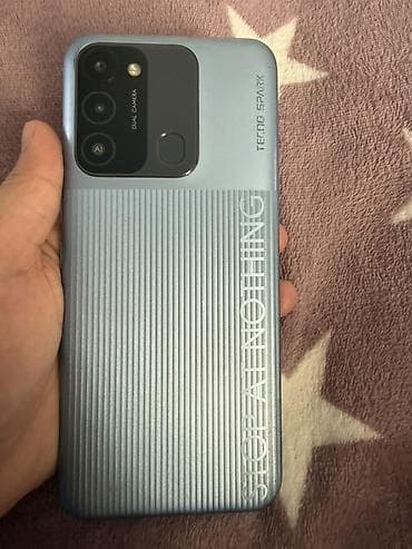 telfon alisi: Tecno Spark Go, 32 GB, rəng - Mavi, İki sim kartlı — 1