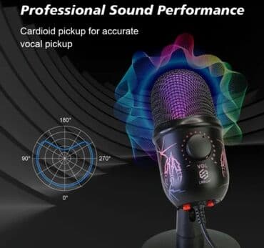 Mətbəx texnikası: Yeni Simli Mikrofon Pulsuz çatdırılma — 6