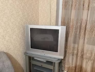 Samsung kineskop televizor - Model: Samsung CRT (gümüşü korpus, iri — 1