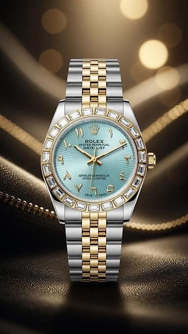 Qol saatı, Rolex, rəng - Qızılı