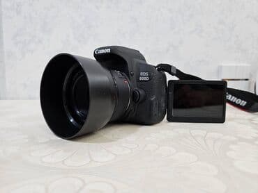 зеркальный фотоаппарат canon eos 70d body: 24,2 MP APS-C Sensor 45 Dual Pixel CMOS AF Wi-Fi, NFC Optik vizör Full — 3