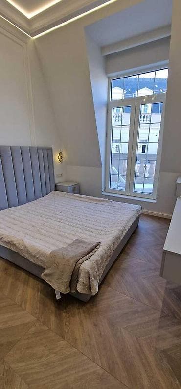 icare obyek: İcarəyə verilir 3 otaqlı yeni tikili 110 m², Ağ şəhər q. Kateqoriya — 1