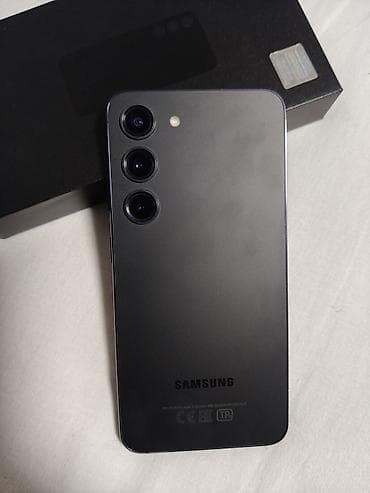 13 128gb: Samsung Galaxy S23, 128 GB, rəng - Qara, Simsiz şarj — 5