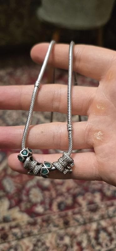 silver gumus: Boyunbağı, Pandora, Gümüş — 1