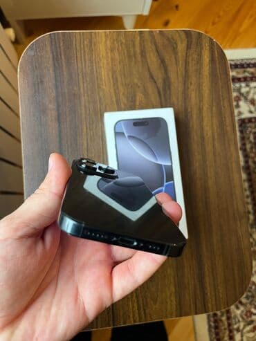 Apple iPhone: IPhone 16 Pro, 256 GB, Jet Black — 5